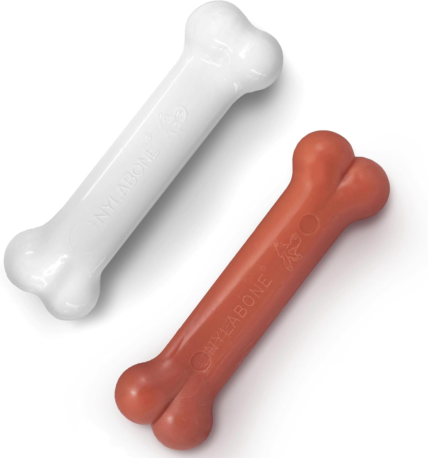 Original Bone Toy, Durable for Chewers, 2 Delicious different flavors your Dogs will love