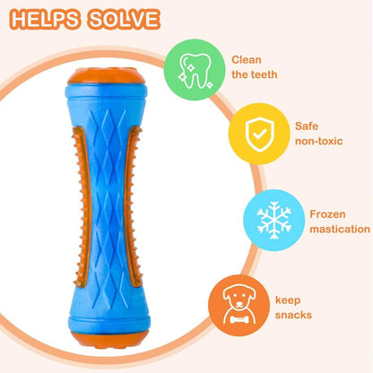 Dog Squeaky Toys 4-Pack, Floating Pool & Beach Toys for Fetch and Interactive Play